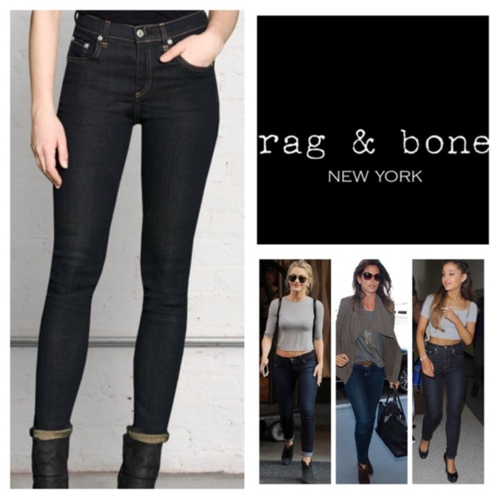 NWT Rag and Bone High rise, 10 inch Skinny Jean